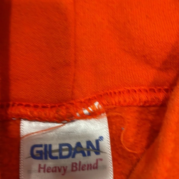 Youth NFL Orange Chicago Bears Sweatshirt Hoodie - Picture 5 of 6